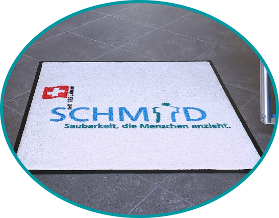 SCHMID Reinhaltematten: Unterschiedliche Eingangsbereiche erfordern individuelle Lösungen!